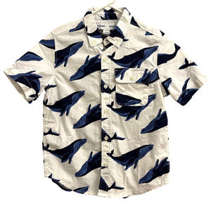 Old Navy Boys Casual Shirt Built-In-Flex Sz M (8) gently used